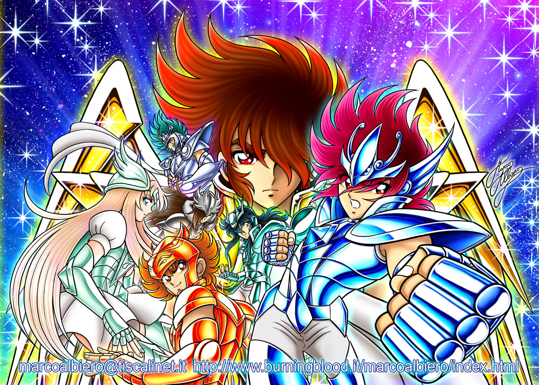 Download Saint Seiya Omega Characters Fanarts By Marco Albiero Free Get Wallpaper Saint Seiya Omega Characters Fanarts By Marco Albiero For Android